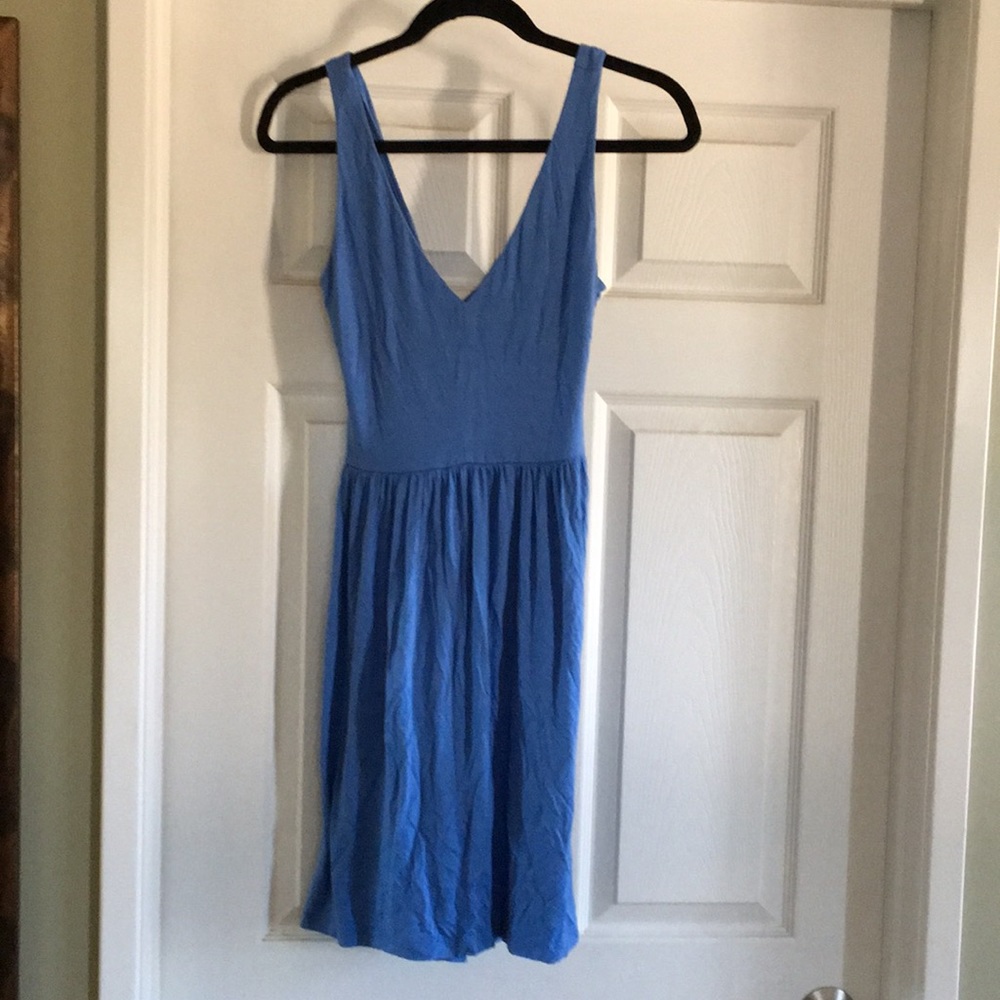 Loft sundress with peephole in back